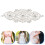 Rhineston Applikation Bröllopsbälte Pärlor Syapplikation 5