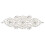 Rhineston Applikation Bröllopsbälte Pärlor Syapplikation 2