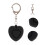 Heart Shaped Personal Alarm Keychain With Lights 2