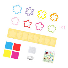 Kids Holiday Party Decoration Kits With Handmade Paper-flowers