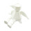 Adjustable Angel Figurine Movable Joints Hinged Legs-White 3 1