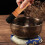 Wood Singing Bowl Mallet Pu Stick För Meditation 9