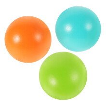 3Pcs Träkrocketsbollar 7 Cm För Utomhusgrässpel