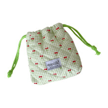 Lightweight Girls Cosmetic Storage Bag Washable Cloth-Green