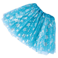 Kids Snöflinga Tutu Kjol För Flickor Scenpresentation Fester
