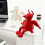 Christmas Angel Statue Movable Joints 3D Printing-Red 2 7