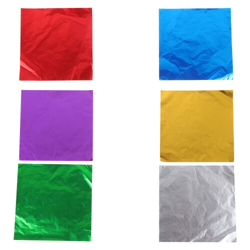 600 Pcs Choklad Aluminiumfolie För