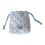 Reusable Cloth Drawstring Makeup Bag Travel Organizer For-Blue 1
