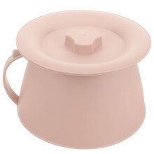 Plast Avföringshink Lock Portable Urinal Toalett Sängpanna