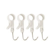 Set of 4 Swivels Wall Hooks Removable Kitchen Organizers Space