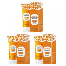 (3pcs)Oranges Exfoliating Gel Scrub Natural Extract Peeling Face Scrub Shrink-pores Facial Gelatum