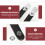 1 Set Universal Nöt Läder Dragfodral Spänne Bälte Fjärgar 8