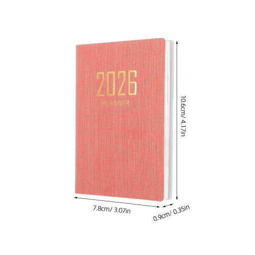 Daily Planner Notepad Fickplanerare För Resor 2026 2