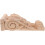 Wood Corbel Europastil Skulpterad Träkorbell Rustikal 9