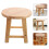 Wooden Stool, Wood Step Stool, Small Wooden Step Stool För Inträde 7