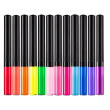 12PCS Liquid Colored Eyeliner Waterproof Matte Pencil Set Makeup