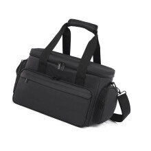 Trousse de voyage cosmétique convertible Tissu renforcé-Noir