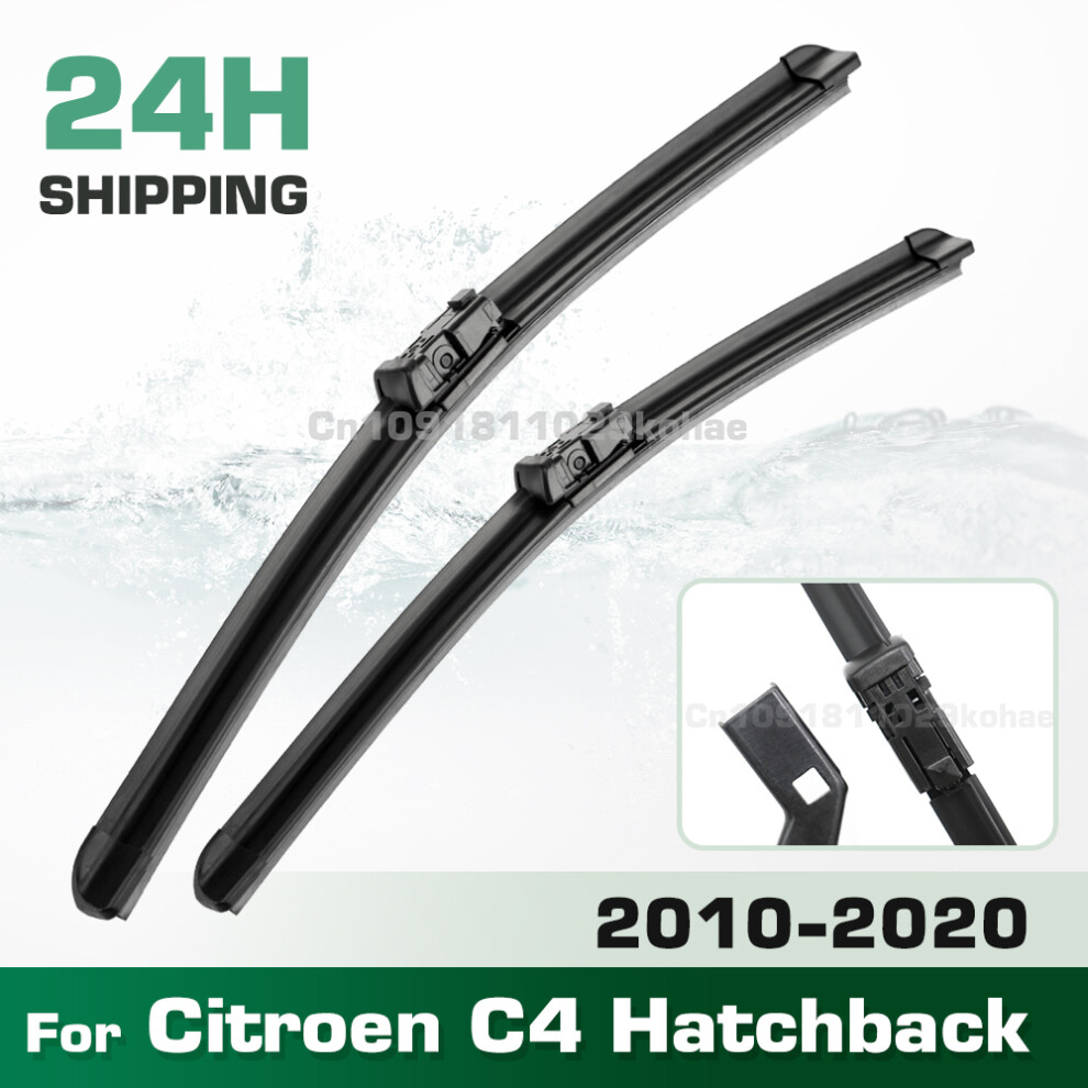 (Right Hand Drive) Wiper Lhd&Rhd Front Wiper Blades Set For Citroen C4 Hatchback 2010 - 2020 Windshield Windscreen Window Brush 30" 26" 6935159281052