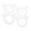 4Pcs Glasströmmar Formhätten Fittingar Reservdelar Till Glasmaskin 4