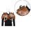 2 Delar Manlig Cosplay Rustning Pu Axelpansar Viking 9