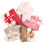 1 Par Vinter Bowknot Julskor Barn Varmt Prewalker 10