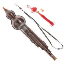 1 Set Kinesisk Kubbsnäcka Flöjt Etniskt Musikinstrument