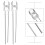 10Pcs 10Mm 400-405Nm Ultra Bright 3