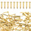 200Pcs 8 Mm Messing Huvuden För Möbel DIY 4