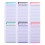 12 Pcs Expense Tracker Binder Budget Ark För Personligt Bruk 1