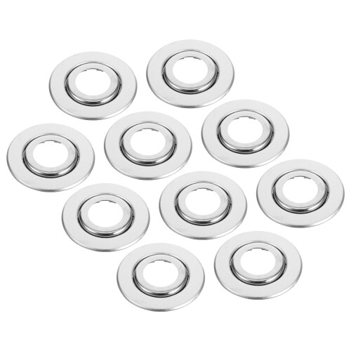 10Pcs Brandsprinkler Täckplatta 3/4 Tum