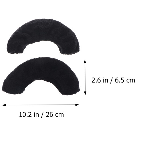 Figure Skating Guard Cloth Ice Skating Guards Black 1 Pair 1