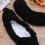 Figure Skating Guard Cloth Ice Skating Guards Black 1 Pair 3