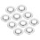 10Pcs Brandsprinkler Täckplatta 3/4 Tum 1