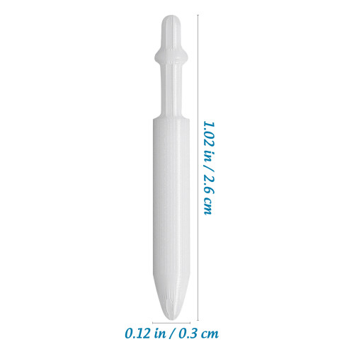 20Pcs Målningpennaspetsar Akryl 0,7 mm Utbytbara 1
