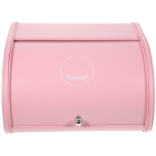 Hållbar Retro Brödlåda Förvaring Pastry Tårta Hem (Rosa)