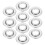 10Pcs Brandsprinkler Täckplatta 3/4 Tum 4
