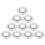10Pcs Brandsprinkler Täckplatta 3/4 Tum 8