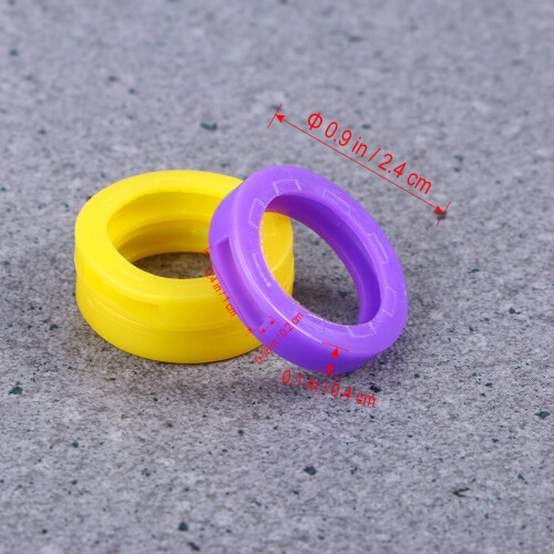 30St Elastische Siliconen Key Caps Voor Kleurcodering Van Sleutels 1