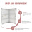 Nyckellåda Väggmonterad För Flera Nycklar 8