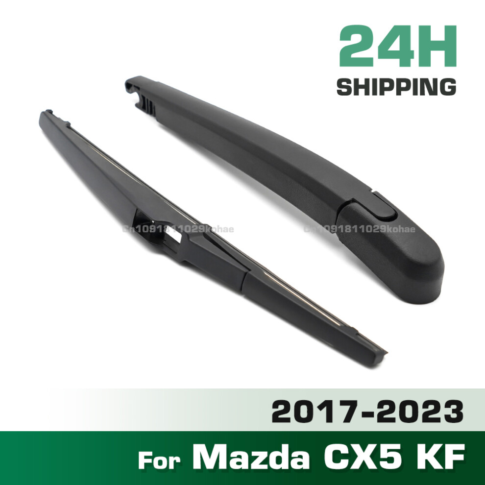 (Sku224970) Wiper Rear Wiper Blade & Arm Set Kit For Mazda Cx-5 Cx5 Kf 2017 - 2023 Windshield Windscreen Window Brush 6935159274955