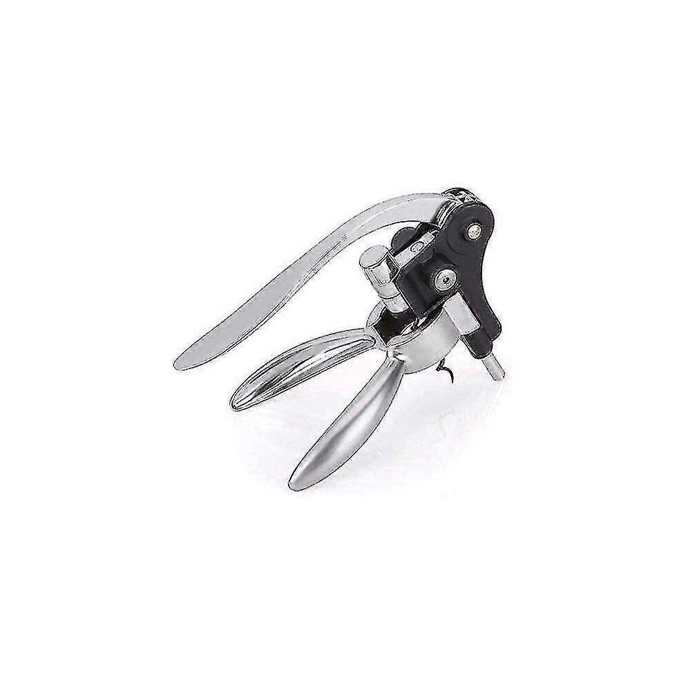 Corkscrew and Wine Bottle Opener Set - Silver, hw