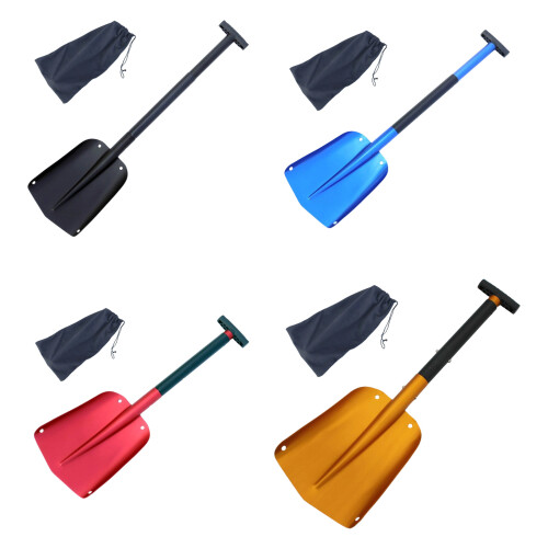 Rusts Proof Foldable Snow Removal Shovel Perfect For Ski-gold 1