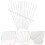 100 Pcs Lollipoppinnar, Pappersmarshmallows, Hantverksgodispinnar 8