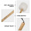 Drum Mallet Sjungskålsmall Av Bokträ 6