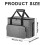 Solar Power Station Storage Organizer 600D Cloth Fabric With 4