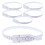 6Pcs Spädbarns Huvudomfångsband Plast 56 Cm 5