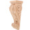 Wood Corbel Europastil Skulpterad Träkorbell Rustikal 8