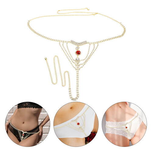 Sexy T-string Kristallbyxor För Kvinnor 2