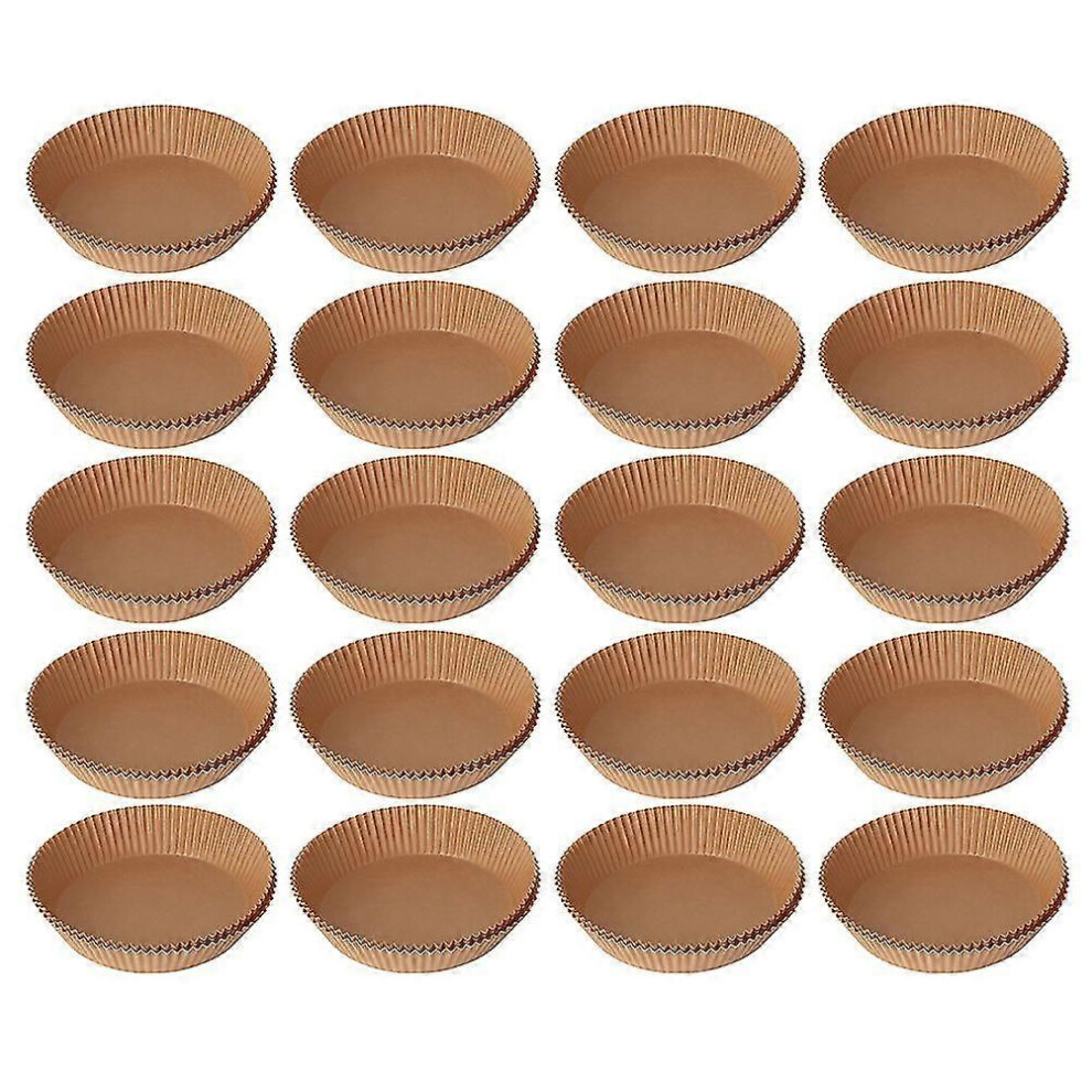 100 Pack Disposable Air Fryer Parchment Paper Liners
