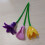 18Pcs Silikon Vinmärken Blomdesign Bäggetaggar För Hembar 8